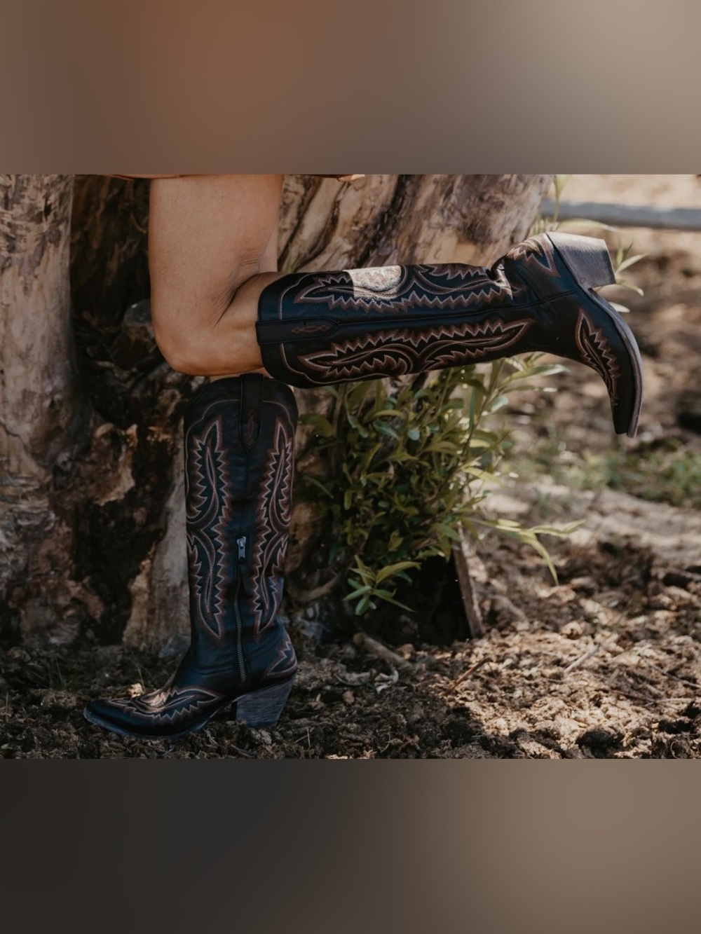 Ariat Women's Casanova X Toe Cowboy Western Boots in Brooklyn Black. Size 7.5C - Picture 10 of 15